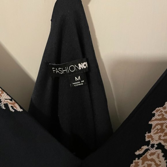 Fashion Nova Side Slit Maxi Dress - Picture 3 of 4